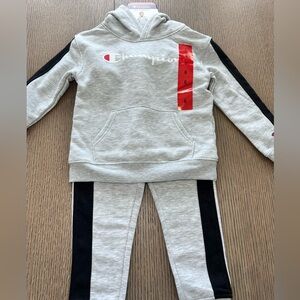 Champion Youth Tech Fleece Jogger size 6 grey